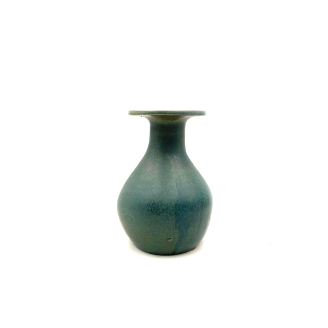 Mid-Century Light Blue Ceramic Vase, 1960s For Sale - Image 18 of 18