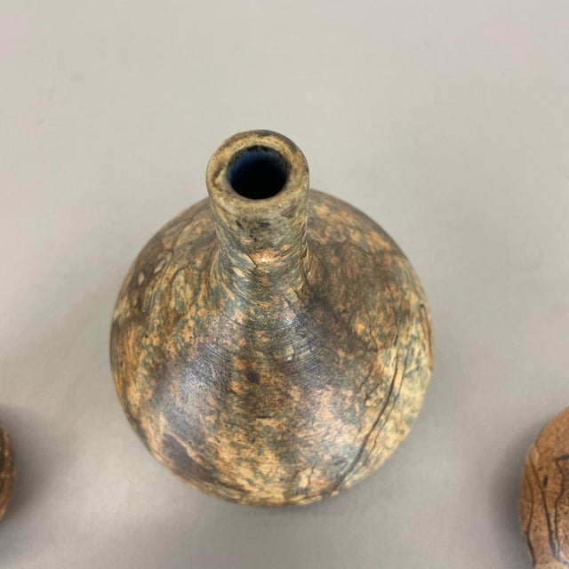 Studio Pottery Sculptural Vases from Gerhard Liebenthron, Germany, 1970s, Set of 3 For Sale - Image 12 of 18