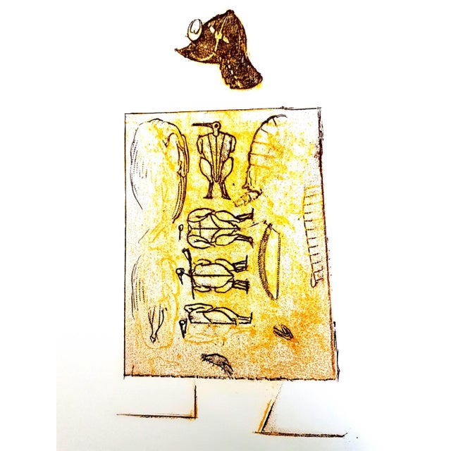 Max Ernst - The Soldier - Original Lithograph 1972 For Sale