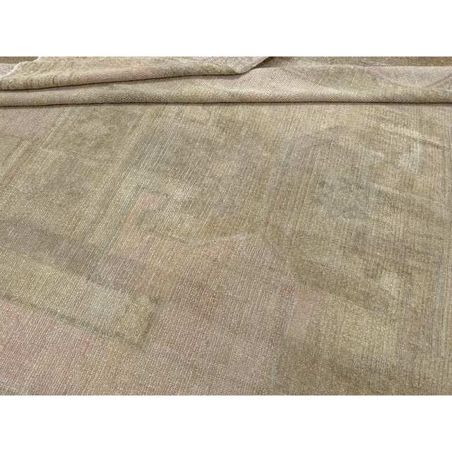 Galerie Shabab Collection Mid-20th Century Turkish Anatolian Wide Gallery Runner For Sale - Image 10 of 10
