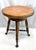 Wood Antique Tonk Victorian Adjustable Piano Stool With Glass Ball Claw Feet For Sale - Image 7 of 11