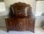 Mid 20th Century European Large Exquesite Carved Oak Black Forest Style Buffet/Sideboard With Unique Curved Glass Display For Sale - Image 18 of 18
