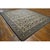 1890s Ivory Background Geometric Blue Floral Design Antique Chinese Peking Rug For Sale In New York - Image 6 of 8