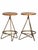 Modern Pr. Vintage Bar Stools For Sale - Image 3 of 10
