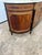 French 19th Century Louis XVI Carrara Marble Top Flame Mahogany Sideboard For Sale - Image 6 of 12