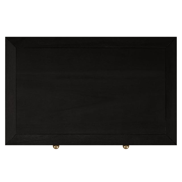 Wood Nora 25 in. W Rectangular Wood 3 Drawer Nightstand, Antique Coffee For Sale - Image 7 of 8