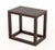Animal Skin Karl Springer Attr. Maroon Leather End Tables, Pair For Sale - Image 7 of 7