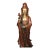 Vintage Gilded Bronze Standing Guanyin Bodhisattva on Lotus Base For Sale
