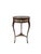 Wood Vintage French Louis XVI Style Marble Top Gueridon Side Table For Sale - Image 7 of 7