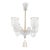 Midcentury Rugiada Murano Chandelier Attributed to Barovier & Toso For Sale