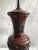 Chinese 1900s Bronze Chinese Table Lamp With Embossed Bird and Floral Motifs For Sale - Image 3 of 9