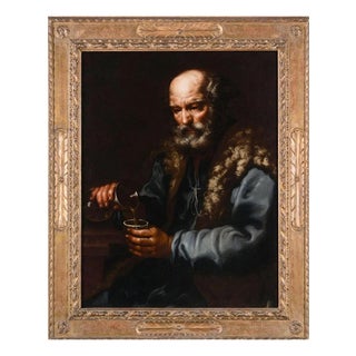 Monsieur Bernhard, Untitled, Oil on Canvas, Framed For Sale