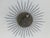 Gold Spanish Gold-Leaf Gilt Metal Sunburst Ceiling Fixture, 1960s For Sale - Image 8 of 10
