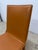 Apricot G.&r. Fauciglietti Latina High Back Leather Dining or Side Chair for Frag, Italy For Sale - Image 8 of 15