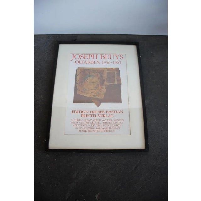 Contemporary Poster by Joseph Beuys for Prestel-Verlag, 1979 For Sale - Image 3 of 11