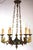 Traditional French Empire Brass Swan Chandelier from Unbekannt, 1940s For Sale - Image 3 of 15