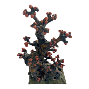 Ceramic Bonsia Tree With Red Fruit