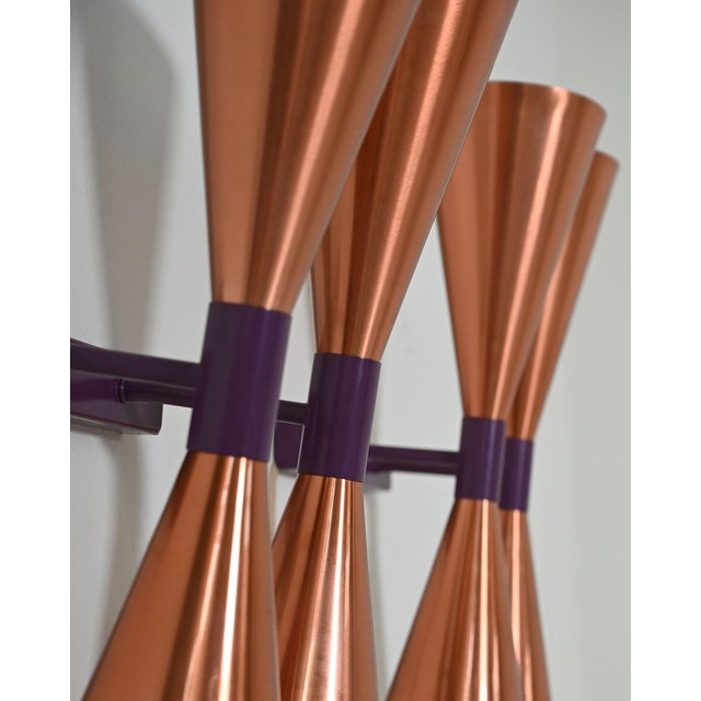 Copper Model S-2021 Copper Wall Lamps by Hans-Agne Jakobsson, 1960s, Set of 2 For Sale - Image 8 of 14