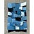 This vintage "Slopes" mirror, created in the style of Neil Smalls, presents a fractured, cubist-inspired composition of...