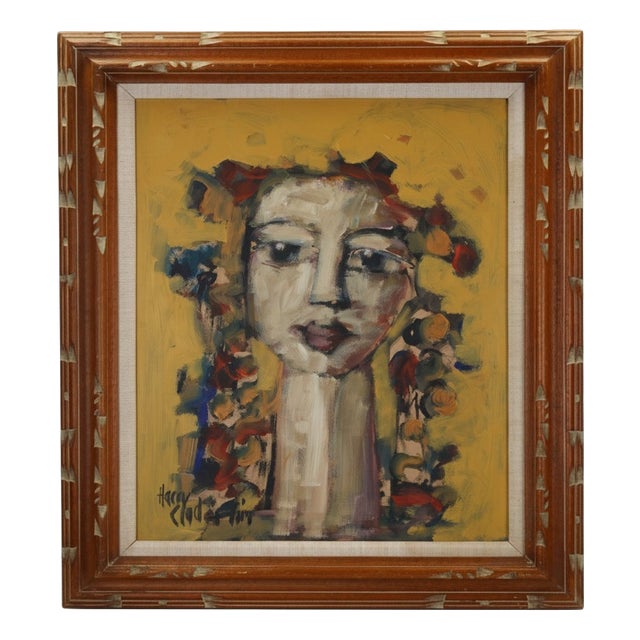 Harry Charles Tim, Harvest Boss, Longhead Series, 2020s, Acrylic Painting For Sale