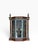 Antique Carved Italian Walnut Santos Reliquary Cabinet
