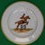 Set X 4 Frank Vosmansky X Abercrombie & Fitch Hand Painted Fox Hunt Scene Luncheon Plates For Sale In New York - Image 6 of 8
