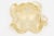 Vintage Murano Gold Aventurine Glass Flower Glass Bowl With Stem, 1950's For Sale - Image 11 of 11