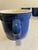 2000 - 2009 Vintage Emile Henry France Cobalt Blue Ribbed Mugs, Set of 4 For Sale - Image 5 of 8