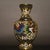 This is a stunning and vibrant matching pair of vintage Chinese cloisonné vases, crafted with a solid copper base and...