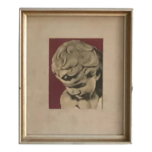 Mid-20th Century Ferdinand Roten Gallery Graphic Art Print -- Framed