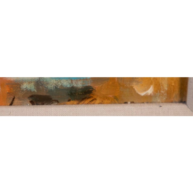 Late 20th Century L Williams Impressionist Oil on Canvas For Sale - Image 4 of 6