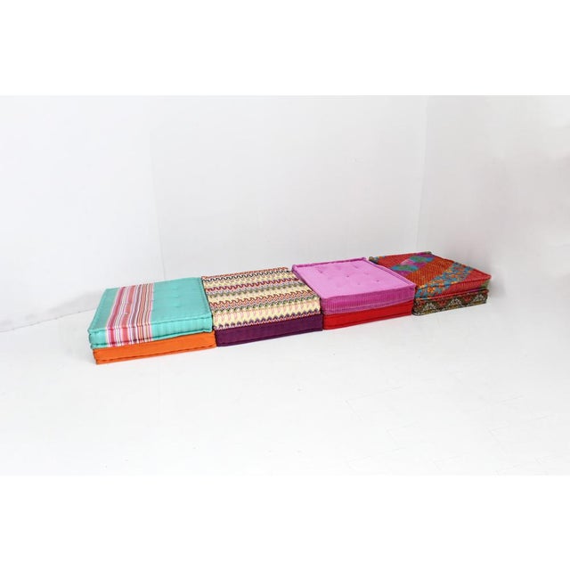 Mah Jong Sofa by Hans Hopfer and Kenzo Takada for Roche Bobois, 1970s, Set of 11 For Sale - Image 10 of 16