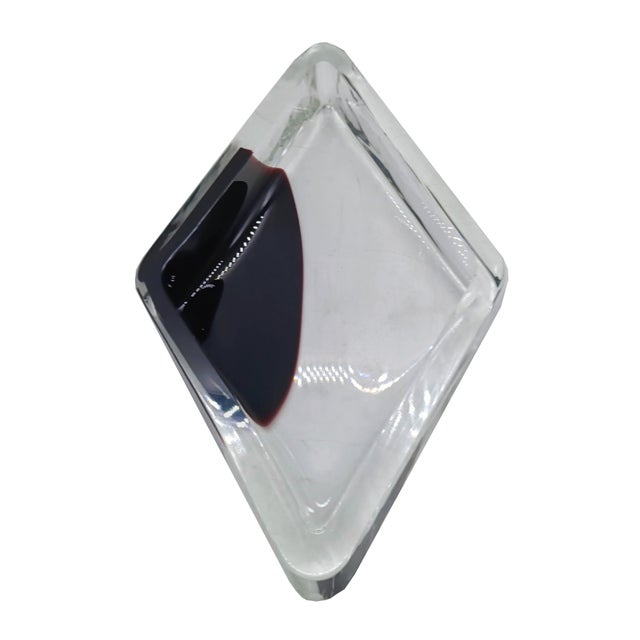 Murano Glass Centerpiece by Antonio Da Ros for Cenedese Rhombus, 1970s For Sale - Image 6 of 7
