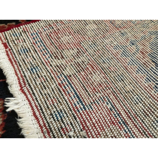 Early 20th Century Vintage Turkish Hand-Knotted Rug- 3′8″ × 5′10″ For Sale - Image 12 of 13
