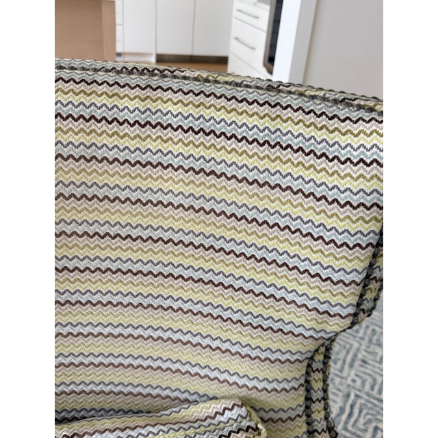 Pair Duralee Swivel Chairs For Sale - Image 10 of 12
