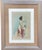 J. Salmony, Young Naked Woman and Rose Bush, Watercolor For Sale