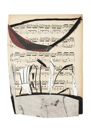 Tommaso Cascella, Musical Notes, 2009, Mixed Media