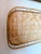 1950s Bohomien Wicker and Bamboo Serving Tray For Sale In Columbus - Image 6 of 10