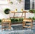 Belamy Outdoor Transformer Bench in Natural For Sale - Image 10 of 10
