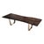 Wood Safari" Dining Table With Bronze and Live Edge Top, Handmade For Sale - Image 7 of 8