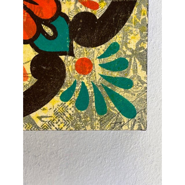 Ernesto Yerena Montejano “Ganas Talavera,” 2015 — Mixed Media on Wood Panel For Sale - Image 11 of 12