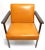 Wood Mid Century Paddle Arm Chair After Nelson For Sale - Image 7 of 13