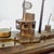 Decorative Ship Model in Brass and Wood, 1930s For Sale - Image 13 of 15