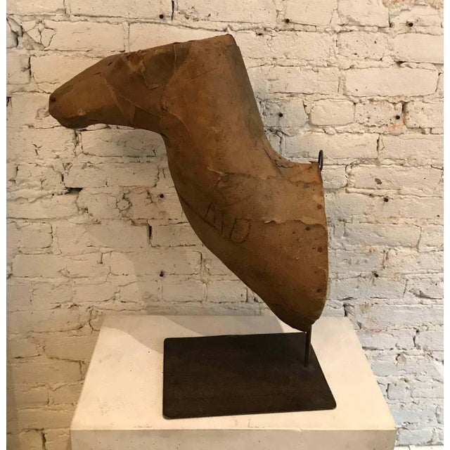Folk Art Early 20th Century Taxidermy Mold Horse Head For Sale - Image 3 of 10