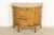 Imperial Furniture Regency Chinoiserie Gold Lacquered Hand Painted Demilune Console or Bar Cabinet, Circa 1940s For Sale - Image 14 of 14