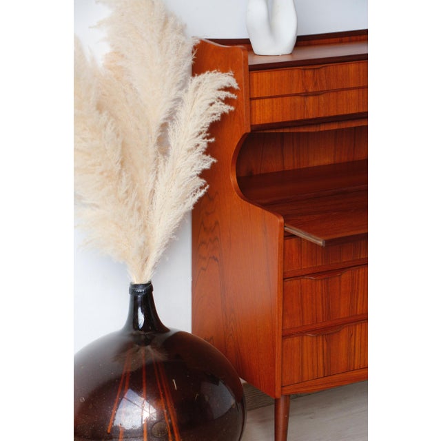 Vintage Danish Teak Secretary, 1960s For Sale - Image 16 of 18