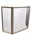 Wm. H. Jackson Co. Vintage Folding Fireplace Screen Spark Guard For Sale - Image 4 of 9