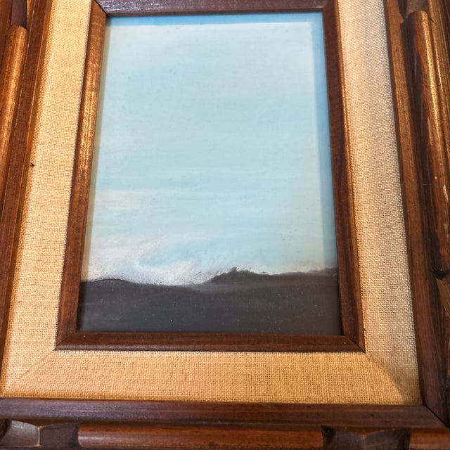 Abstract 1970’s Original Abstract Expressionist Watercolor Landscape Painting For Sale - Image 3 of 5