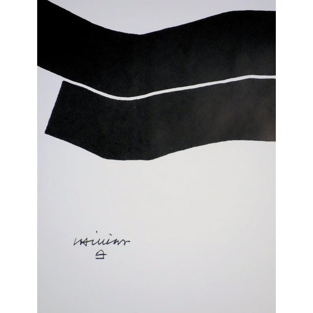 Eduardo Chillida, Black Pattern, Lithograph For Sale - Image 4 of 5