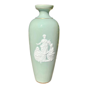 Antique Royal Rudolstadt 12.75” Porcelain Vase